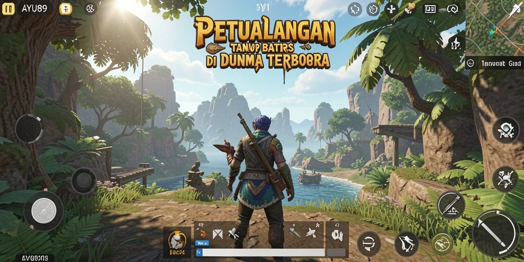 Gameplay AYU89 yang menakjubkan di dunia terbuka.