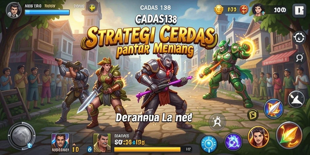 Tampilan menarik dari gameplay strategi CADAS138.