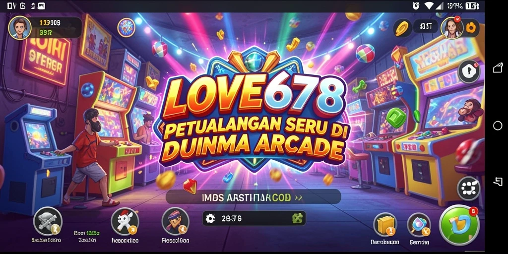 Tampilan gameplay LOVE678 yang mengasyikkan dan penuh warna.