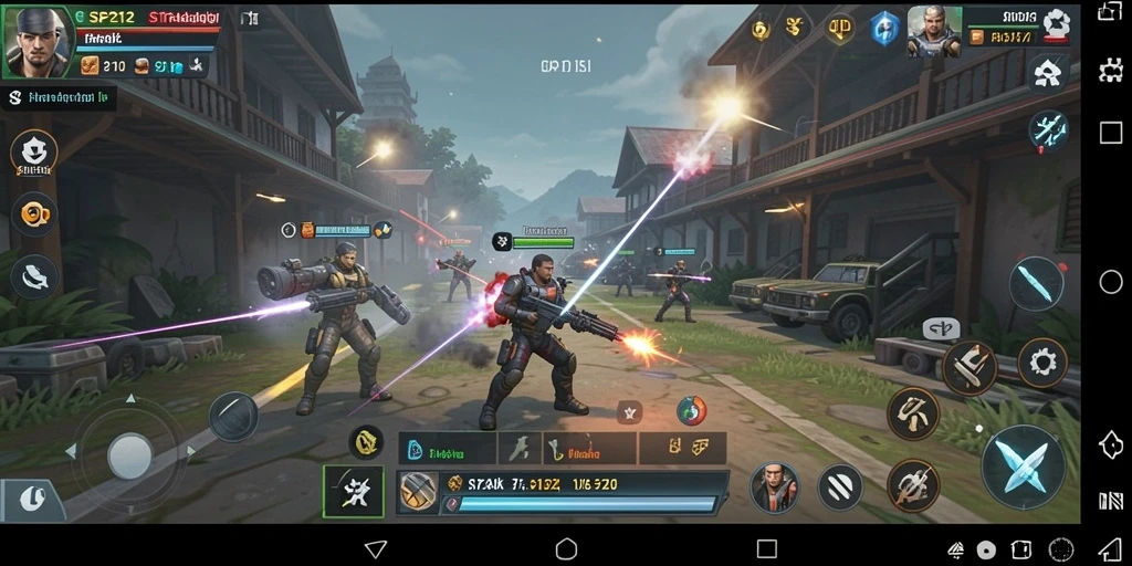 Tampilan menakjubkan dari gameplay SP212 dengan elemen strategi.